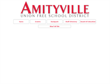 Tablet Screenshot of amityvilleschools.org